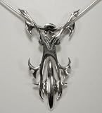 A Female Biker on a Chopper in Sterling Silver...Look Closely...Why Be Ordinary?