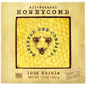 Raw Honeycomb Square by Savannah Bee
