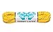 Derby Laces Yellow 60 Inch Waxed Skate Lace for Roller Derby, Hockey and Ice Skates, and Boots