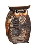 Deco Breeze DBF0365 Decorative Figurine 20-Watt Metal Fan, Owl