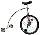 Rand Ross Unicycle with Training Wheels (Chrome)