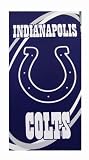 NFL Indianapolis Colt Towel - Indianapolis Colt Beach / Bath Towel 30in x 60in