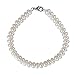 YAN & LEI Sterling Silver AAA Quality 6.5-7.5mm Freshwater Cultured Pearl Bracelet in 3 Colors