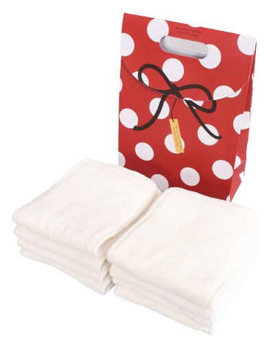 Cloth Diaper Inserts Organic Bamboo Inserts Booster Doubler (Large 8 Pack 14x5 Inch)