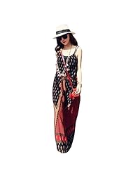 Sexy Cotton Spaghetti Strap Summer Maxi Dress 