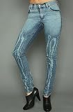 Cheap Monday The Tight Jean in Splash,Denim for Women