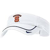 Nike Syracuse Orange White Swoosh Visor