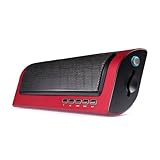 GSI Super Quality Desktop Portable 10W Watts Stereo Speaker With SD Card Slot And Input Plug - USB Interface - For PC, Laptop, Notebook, MP3/MP4 Players, Memory Cards, Mobile Phones And All Audio Devices