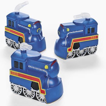 Train Engine-Shaped Cups With (8 Pcs)