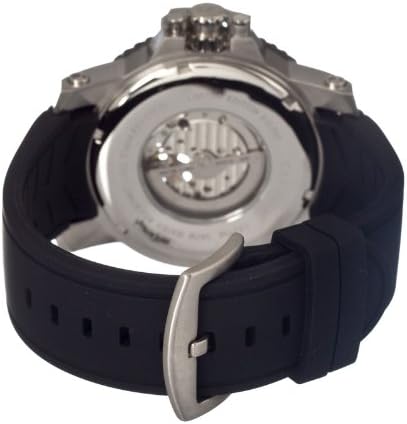Carucci Watches Men's Automatic Watch Turin CA2198SL with Rubber Strap