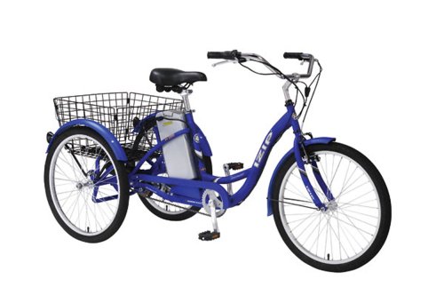 Buy 2008 IZIP Tricruiser Adult Electric Tricycle (24-Inch Wheels) by Currie Technologies