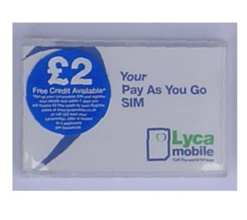 The New Lycamobile Pay As You Go SIM Card