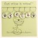 That wine is mine! Wine Glass Charms - Ceramic Dinner party