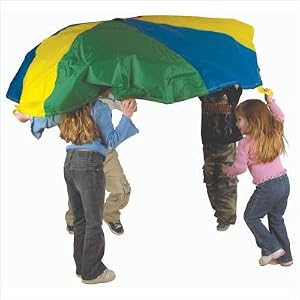 35' Parachute w  Handle and Carry Bag by Pacific Play Tents by 