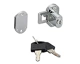 ランプ印アルミフレーム両開き扉用シリンダー錠　Ｃ４１－－２Ｒ－Ｂ　　スガツネ工業