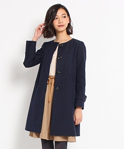 (ルビーリベット) Rubyrivet ウエストリボンツイルコート 26699252