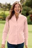 Wrinkle-Free Pinpoint Stand-Collar Shirt
