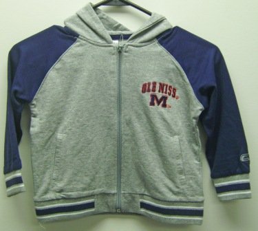 Buy Ole Miss Rebels Toddler Full Zip Hooded Fleece by Colosseum