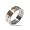 Eve's Addiction Footprints in the Sand Stainless Steel Ring, 5
