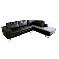 Sinclair Bi-Cast Leather 2-pc. Sectional Sofa Set
