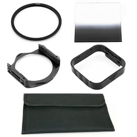 77mm Ring Adapter+Gradual ND8 Filter+Holder+Hood+4 Pocket Pouch for Cokin P NEW