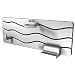 Gear Board Wave Wall Mount Video Game Accessories Storage