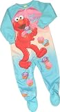 Sesame Street Sweet Elmo Toddler Girls Blanket Footed Blanket Sleeper PJ 3T-4T