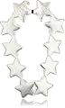 Tuleste Market Interlocking Silver Star Necklace from Tuleste Market