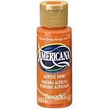 DecoArt Americana Acrylic Paint, 2-Ounce, Cadmium Orange