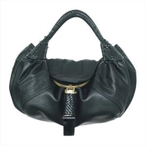Fendi Inspired Spy Bag Black