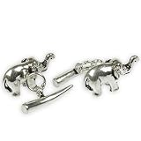 Mens Accessory Cufflinks Pair Sterling Silver (cflng266)