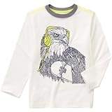 クレイジーエイト Crazy 8/ イーグル ティ アイボリー トップス長袖Tシャツ XL【並行輸入】