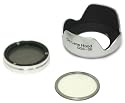 Professional Filter Kit (Polarizer & UV) with Lens Hood for Canon PowerShot SD1100 SD870 SD790 SD860 SD800 A470