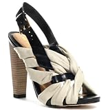 L.A.M.B. Women's Tamika Slingback Sandal,Ivory,7 M US
