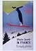 "Winter Sports in France"(Ski Jumper) Vintage Travel Poster by Jean-Raoul Naurac