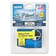 Brother 1 Inch x 26.2 Feet Black on Yellow for P-Touch (TZ651)