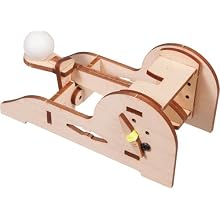 Pitsco Laser-Cut Basswood Torsion Catapult Kit