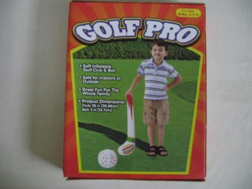 Golf Pro Inflatable Golf Club & Ball