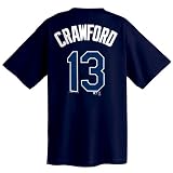 Carl Crawford Tampa Bay Rays Name and Number Tee
