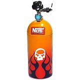 NOS Nitrous Oxide Tank Refillable Butane Torch Lighter Orange