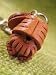 * OLD ENGLISH SHEEPDOG * Dog Leather Japanese Cell Phone Charms VANCA Craft Petit Min...
