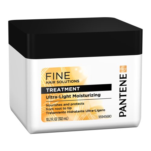Pantene Pro-V Fine Hair Solutions Ultra-Light Moisturizing Hair Treatment 10.2 Fl Oz (Pack of 3)