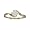 14k Yellow Gold Oval Opal And Diamond Ring (Size 4.5)