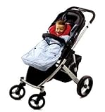Wisey 2 in 1 Footmuff in Brown Cream