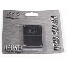 Carte M�moire 64 Mo pour Playstation 2