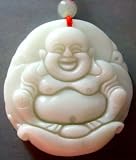 41mhC1ZP9oL. SL160  Green Agate Tibet Buddhist Fortune Buddha Amulet Pendant