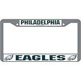 Philadelphia Eagles NFL Chrome License Plate Frame by Rico Industries