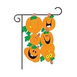 Pumpkins Garden Flag