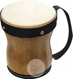 Produkt-Bild: Brazil 5,5" (ca. 14cm) Holz Bongo-Trommel mit Tragegriff