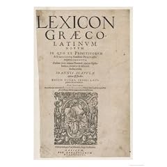 Greek-Latin Dictionary